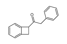 1-(7-bicyclo[4.2.0]octa-1,3,5-trienyl)-2-phenylethanone结构式