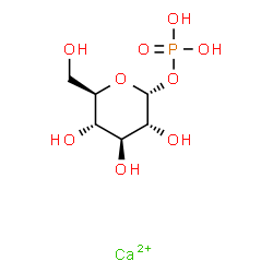 glucose 1-(calcium phosphate)结构式