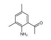 1-(2-氨基-3,5-二甲基苯基)-乙酮结构式