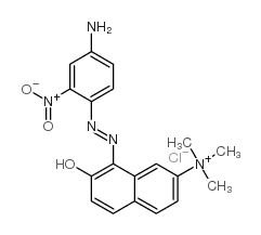 [(8Z)-8-[(4-amino-2-nitrophenyl)hydrazinylidene]-7-oxonaphthalen-2-yl]-trimethylazanium,chloride Structure