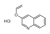 Quinoline, 3-(vinyloxy)-, hydrochloride结构式