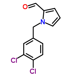 1-(3,4-DICHLORO-BENZYL)-1H-PYRROLE-2-CARBALDEHYDE structure