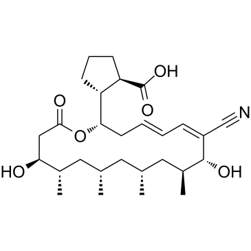 (-)-borrelidin structure