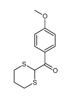 (1,3-dithian-2-yl)(4-methoxyphenyl)methanone Structure
