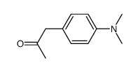 1-(N,N-dimethyl-4-aminophenyl)propan-2-one Structure