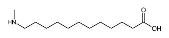 12-(甲氨基)十二烷酸结构式