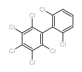 2,2',3,4,5,6,6'-Heptachlorobiphenyl Structure