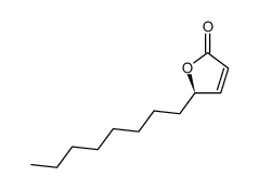 (R)-5-octylfuran-2(5H)-one Structure