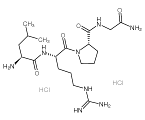 LHRH (7-10) · 2 HCl Structure