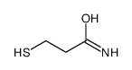 3-Mercaptopropionamide结构式