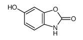 6-羟基-2-苯并唑啉酮结构式