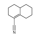2,3,4,4a,5,6,7,8-octahydronaphthalene-1-carbonitrile结构式