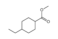 methyl 4-ethylcyclohexane-1-carboxylate结构式