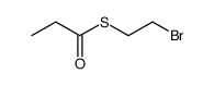 2-bromoethyl thiopropionate结构式