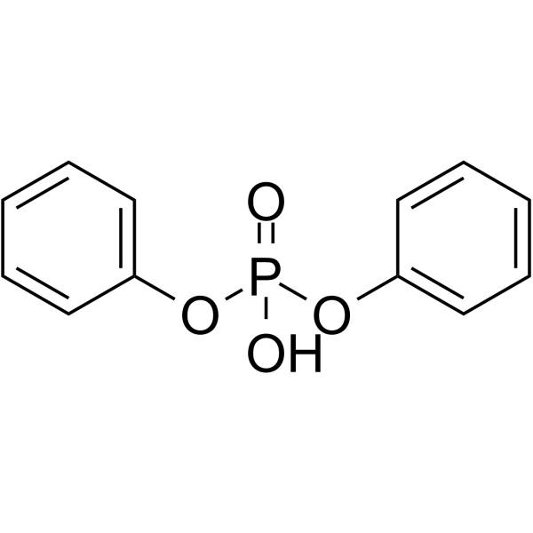 Diphenyl phosphate structure
