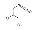 1,2-dichloro-3-isocyanatopropane Structure