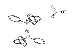 Ag(triphenylphosphine)2 nitrate结构式