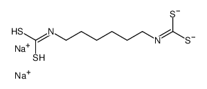 1,6-Hexanediylbis(dithiocarbamic acid sodium) salt结构式