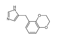 1H-Imidazole,4-[(2,3-dihydro-1,4-benzodioxin-5-yl)methyl]- (9CI) Structure