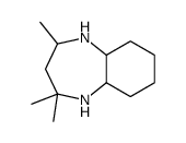 2,4,4-trimethyl-1,2,3,5,5a,6,7,8,9,9a-decahydrobenzo[b][1,4]diazepine结构式