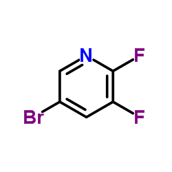 5-溴-2,3-二氟吡啶结构式