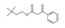 2-(trimethylsilyl)ethyl 3-oxo-3-phenylpropanoate Structure