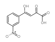 4-羟基-4-(3-硝基苯基)-2-氧代-3-丁烯酸结构式