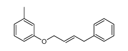 1-methyl-3-(4-phenylbut-2-enoxy)benzene Structure