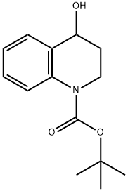 4-羟基-3,4-二氢喹啉-1(2H)-羧酸叔丁酯结构式