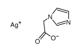 [Ag(2-(1H-imidazole-1-yl)acetate)]n Structure