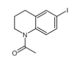 1-(6-iodo-3,4-dihydro-2H-quinolin-1-yl)ethanone Structure