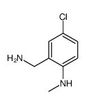 2-(aminomethyl)-4-chloro-N-methylaniline Structure