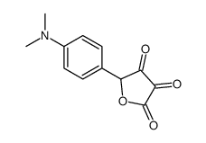 5-[4-(dimethylamino)phenyl]oxolane-2,3,4-trione Structure