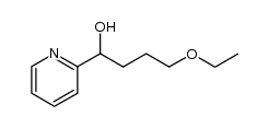 4-ethoxy-1-[2]pyridyl-butan-1-ol结构式