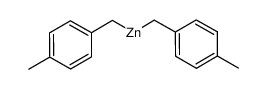bis(4-methylbenzyl)zinc Structure