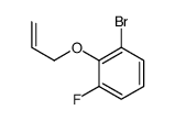 1-bromo-3-fluoro-2-prop-2-enoxybenzene Structure
