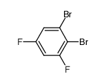 1,2-二溴-3,5-二氟苯结构式
