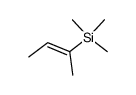 Silane, trimethyl(1-methyl-1-propenyl)-, (E)-结构式