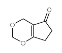 6,7-二氢环戊并[d][1,3]二噁英-5(4H)-酮结构式