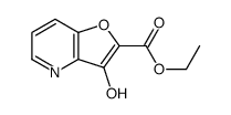 3-羟基呋喃并[3,2-b]吡啶-2-羧酸乙酯结构式