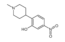 2-(1-methylpiperidin-4-yl)-5-nitrophenol Structure