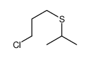 1-chloro-3-propan-2-ylsulfanylpropane结构式