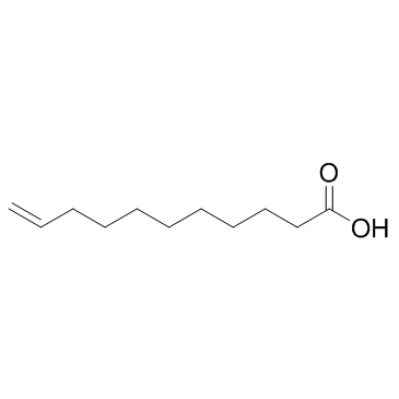 10-Undecenoic acid Structure