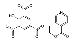ethyl pyridine-4-carboxylate,2,4,6-trinitrophenol Structure