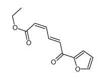 ethyl 6-(furan-2-yl)-6-oxohexa-2,4-dienoate Structure