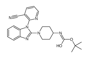 2-Chloro-1-(5-nitro-pyridin-2-yl)-1H-benzoimidazole structure