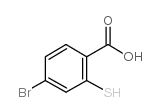 4-BROMO-2-MERCAPTOBENZOIC ACID structure