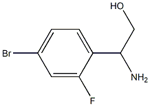 2-AMINO-2-(4-BROMO-2-FLUOROPHENYL)ETHAN-1-OL Structure