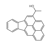 1-(indeno[1,2,3-cd]pyren-12-yl)ethanol结构式