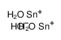 hydroxy-[hydroxy(oxo)stannanyl]oxy-oxotin Structure